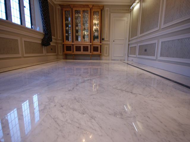 Polished Marble Floor