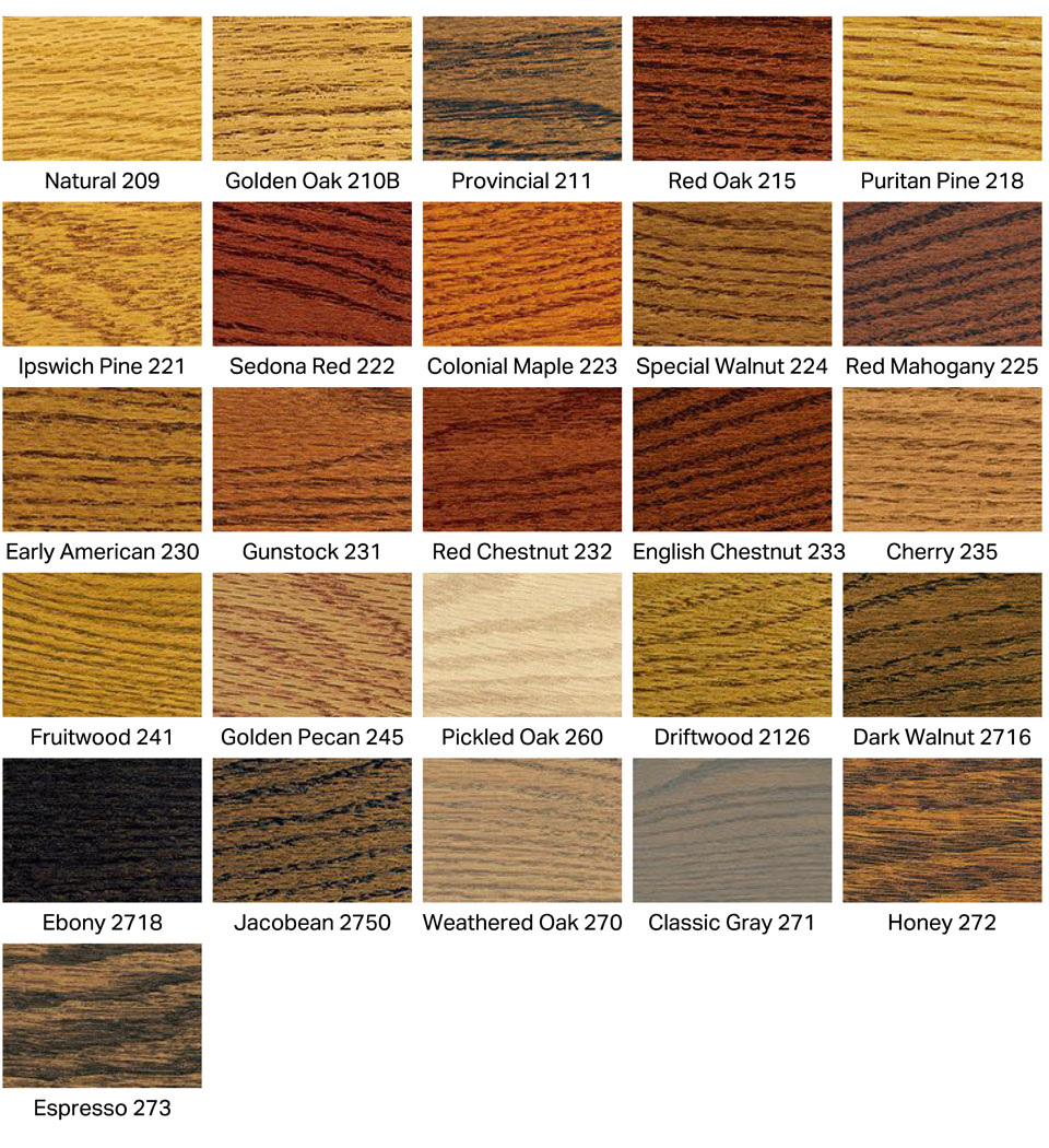 Wood Floor Stain Color Options